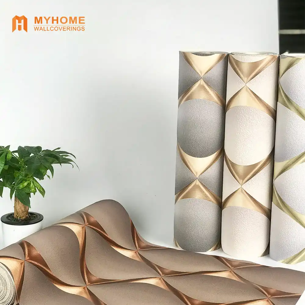 Living room 3d geometric wallpaper papel tapiz decor papier peint